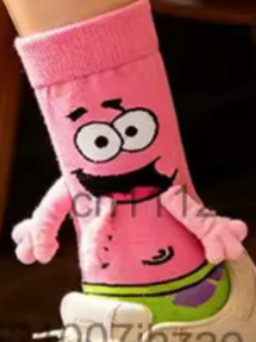 Spongebob Theme  Under the Sea Patrick Fun Socks